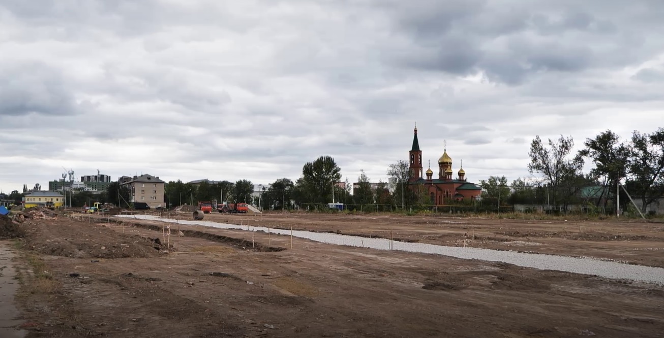 В энгельсском Летном городке приступили к строительству экопарка